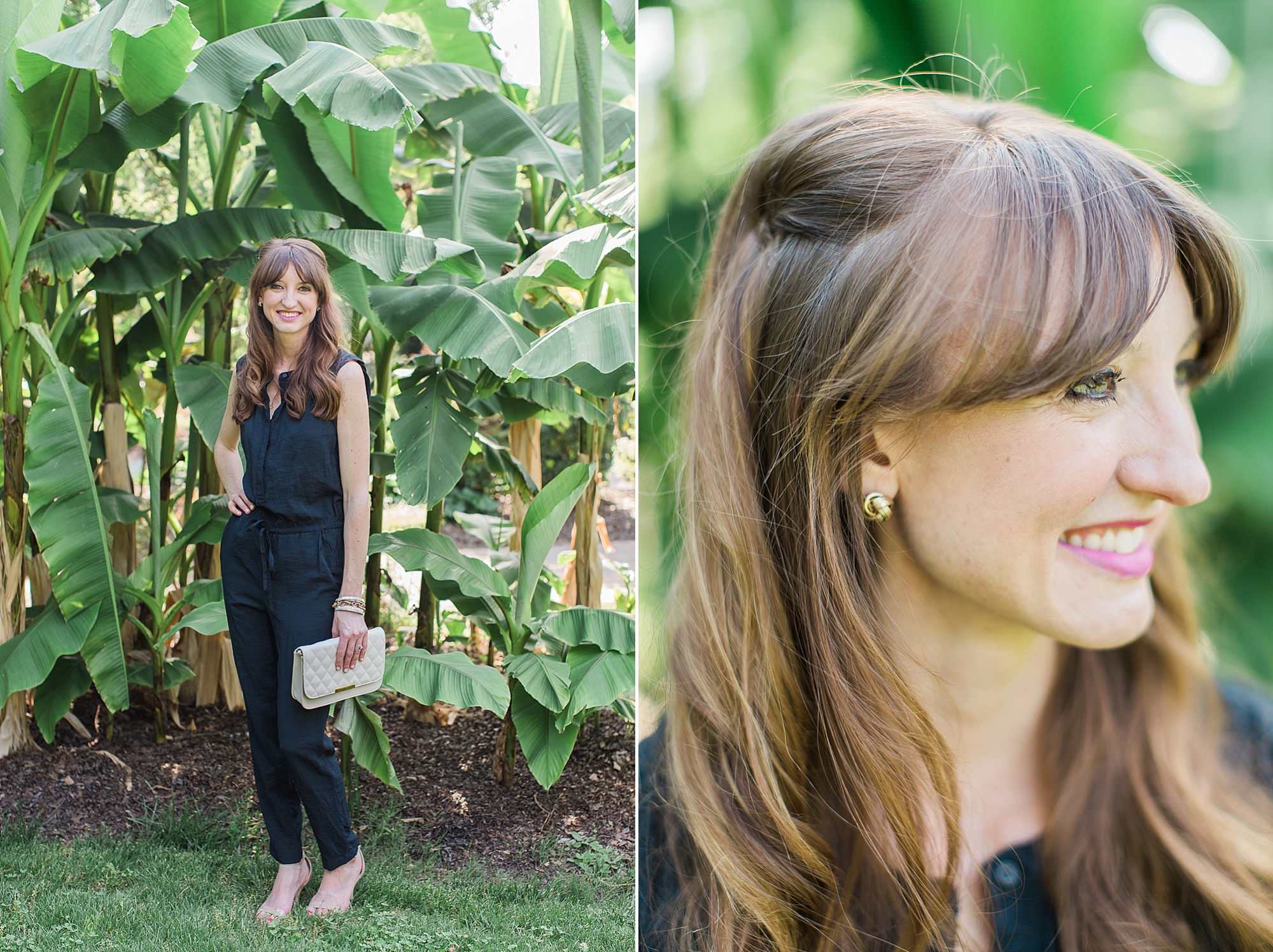 Fashion Friday Black Jumpsuit — North Carolina Wedding Photographer