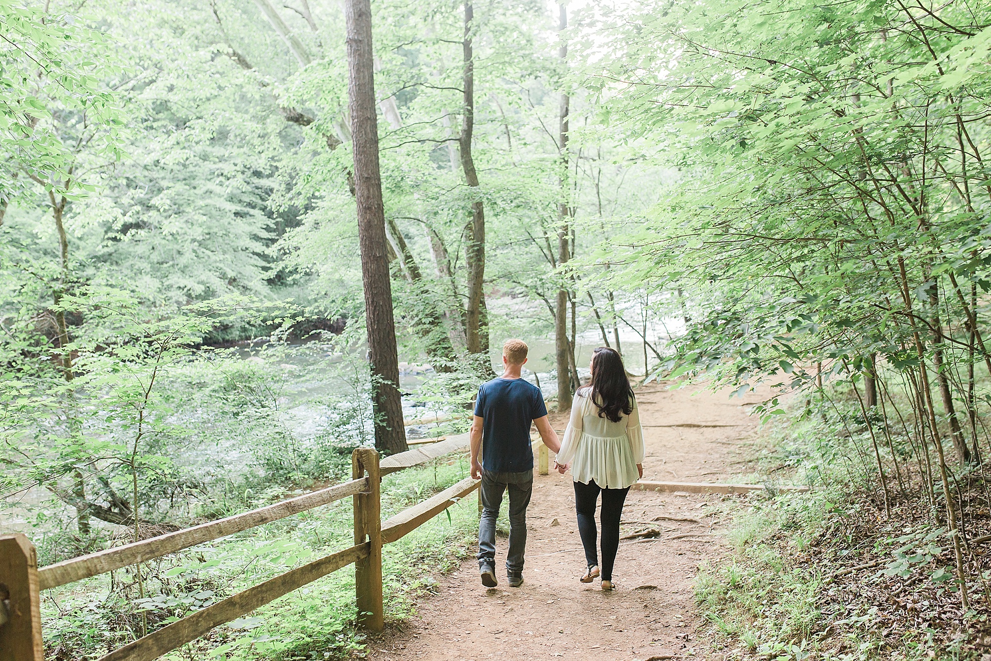 Beautiful Durham NC Engagement Session