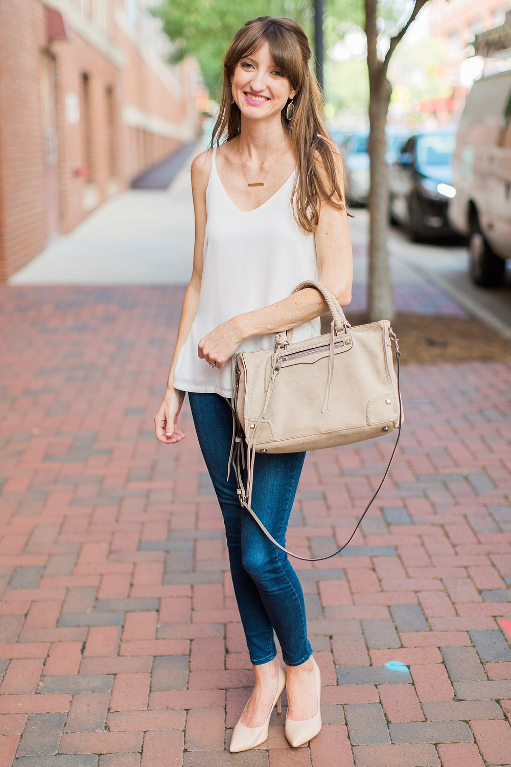 Fashion Staples- White Top, Jeans & Pumps — North Wedding Photographer | DiPrima Photography
