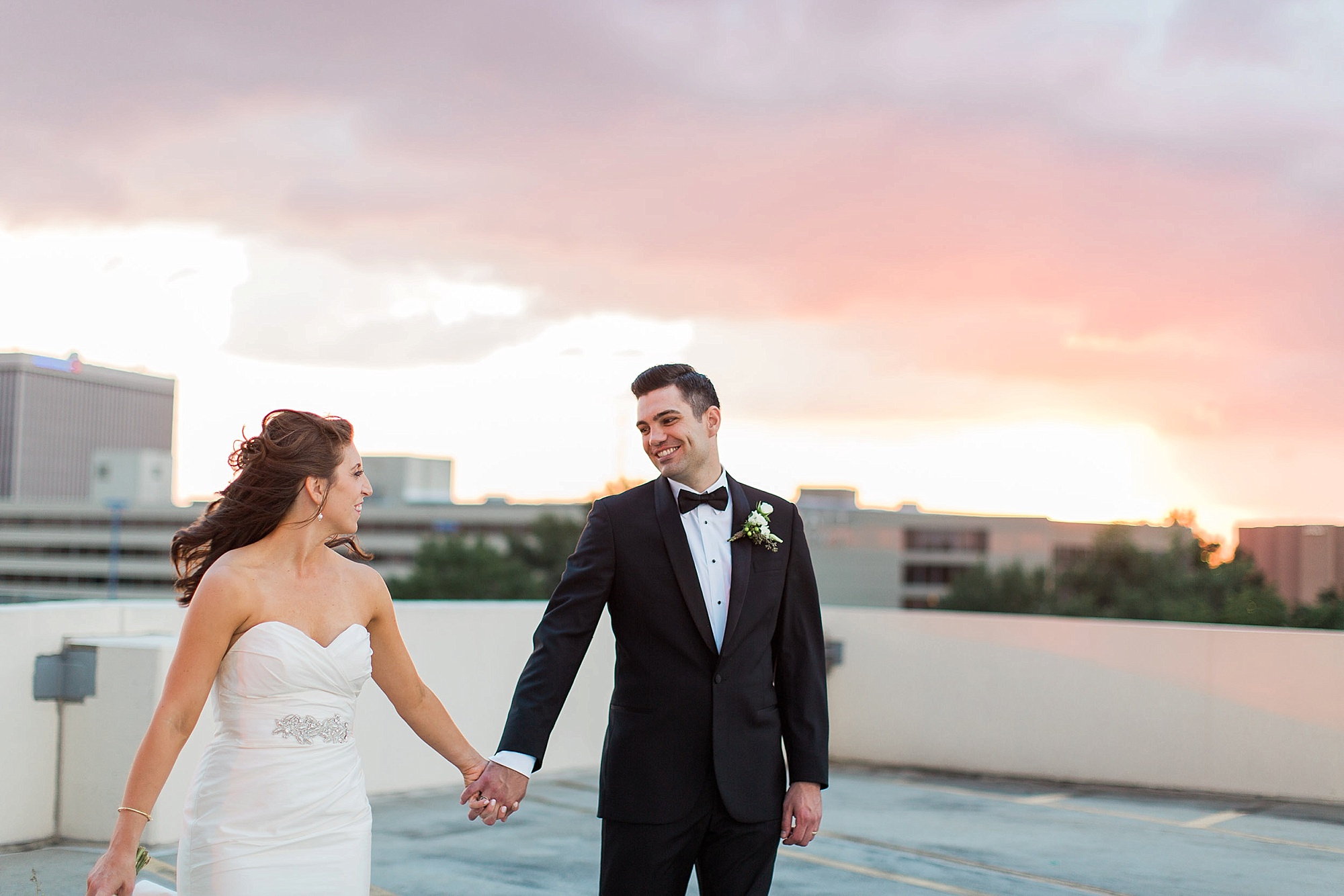 Parking Garage Wedding Pictures