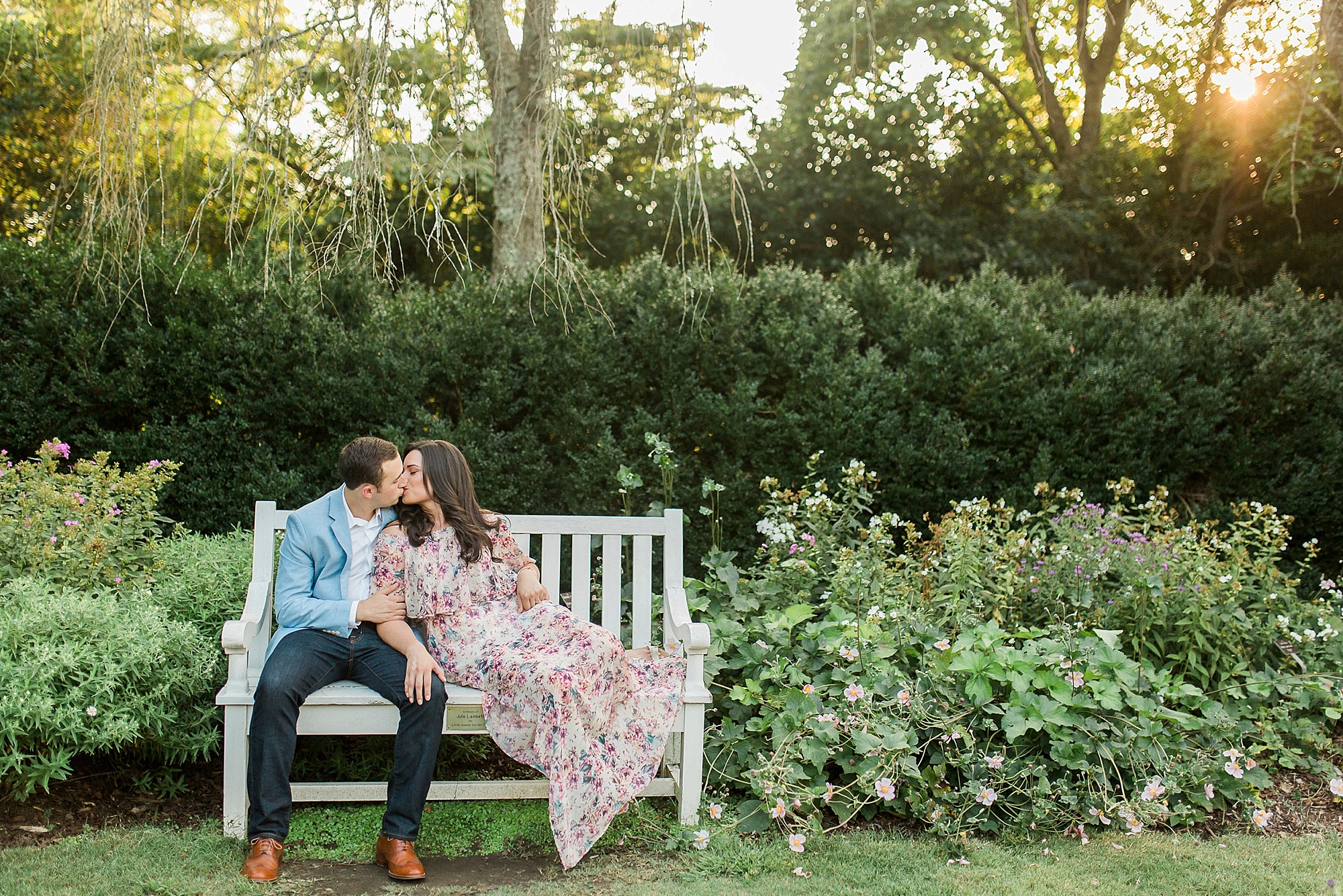 Engagement Pictures at Reynolda Gardens
