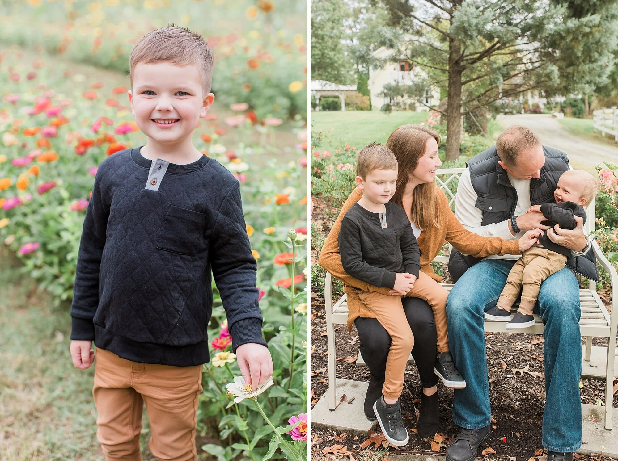 Dewberry Farm Blackburn Family Session A WinstonSalem NC Family