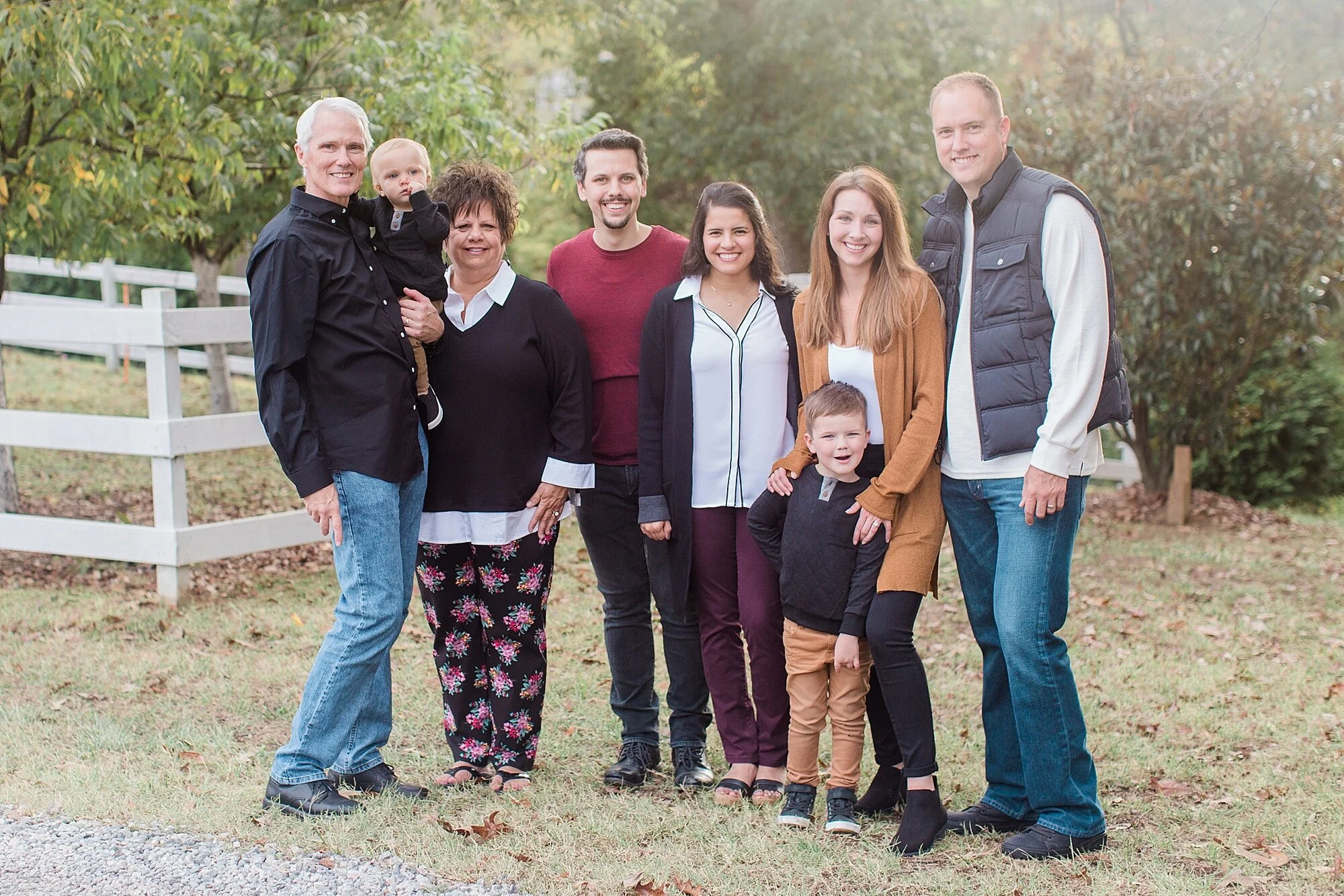 Dewberry Farm Blackburn Family Session A WinstonSalem NC Family