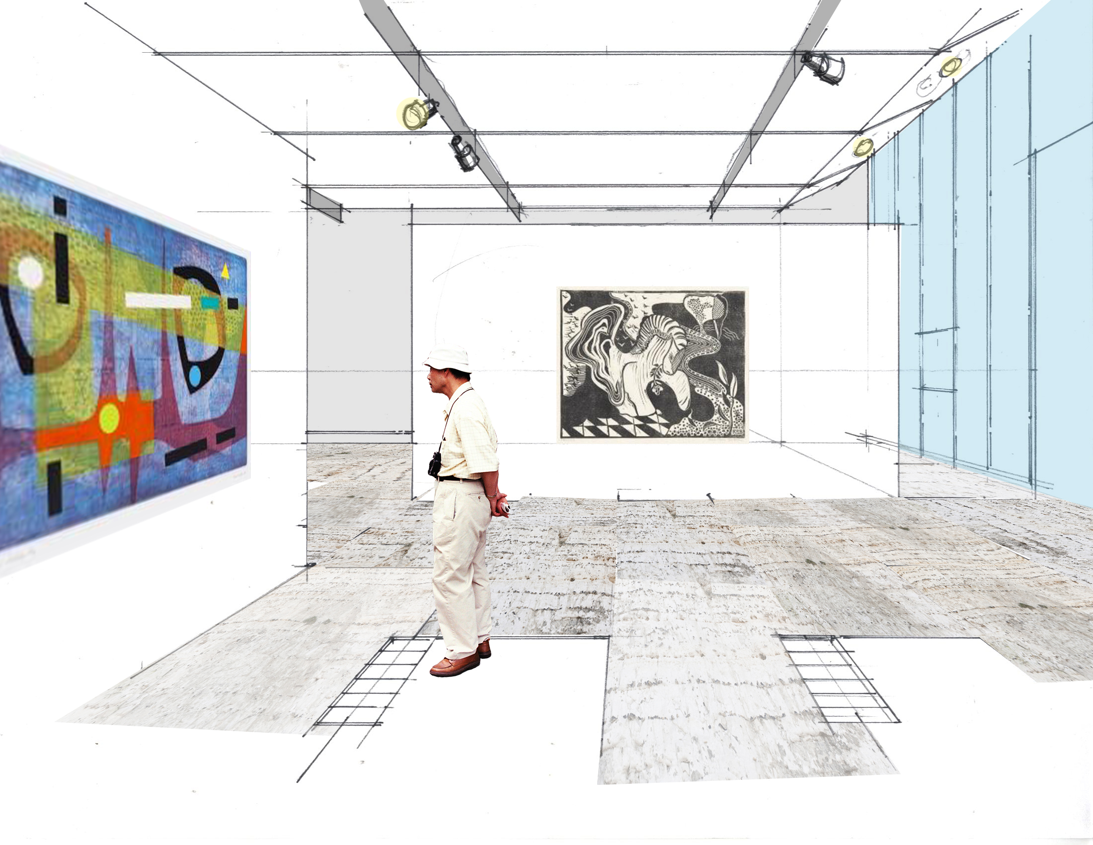 Early gallery collage
