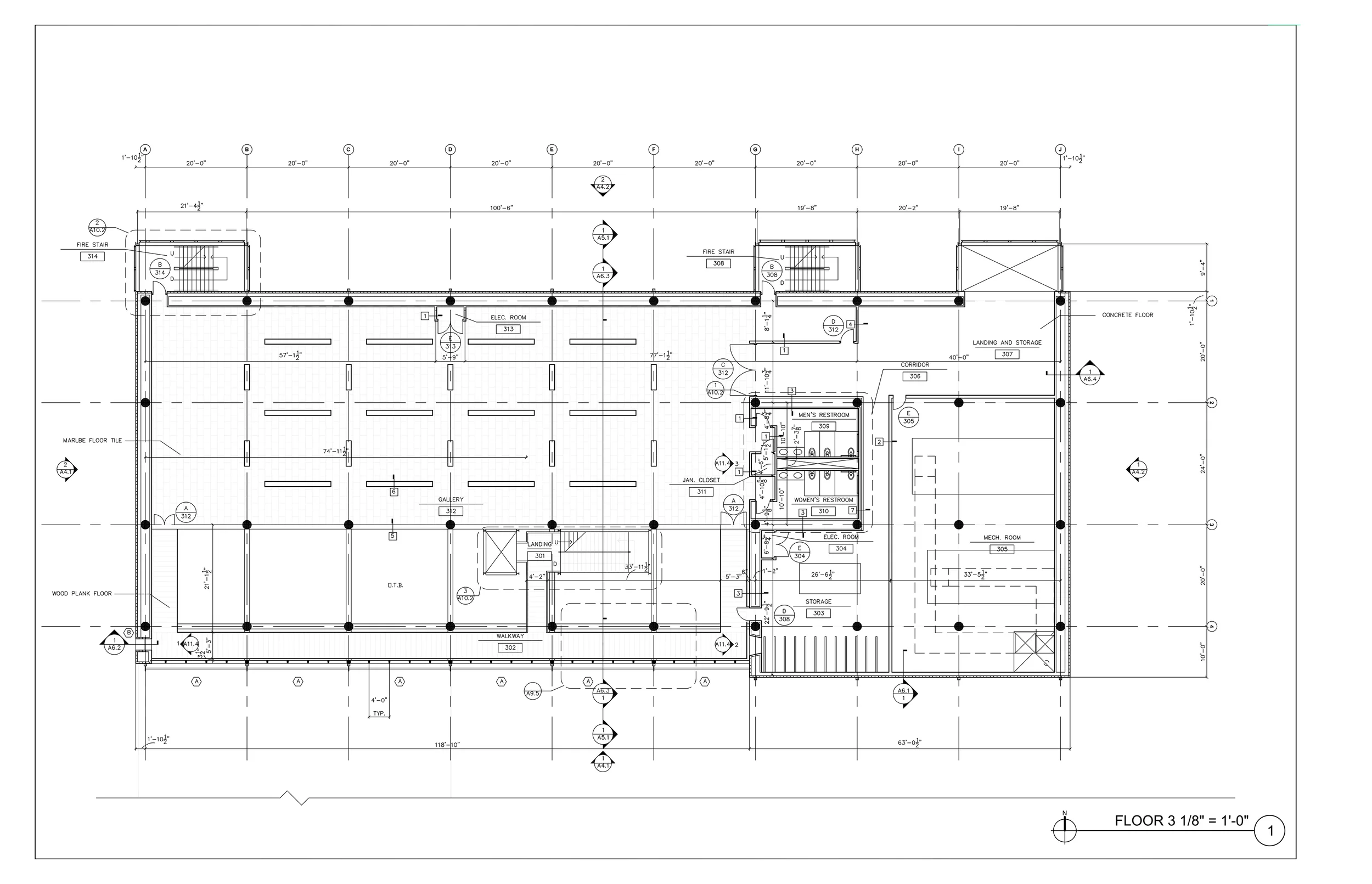 CD set floor plan