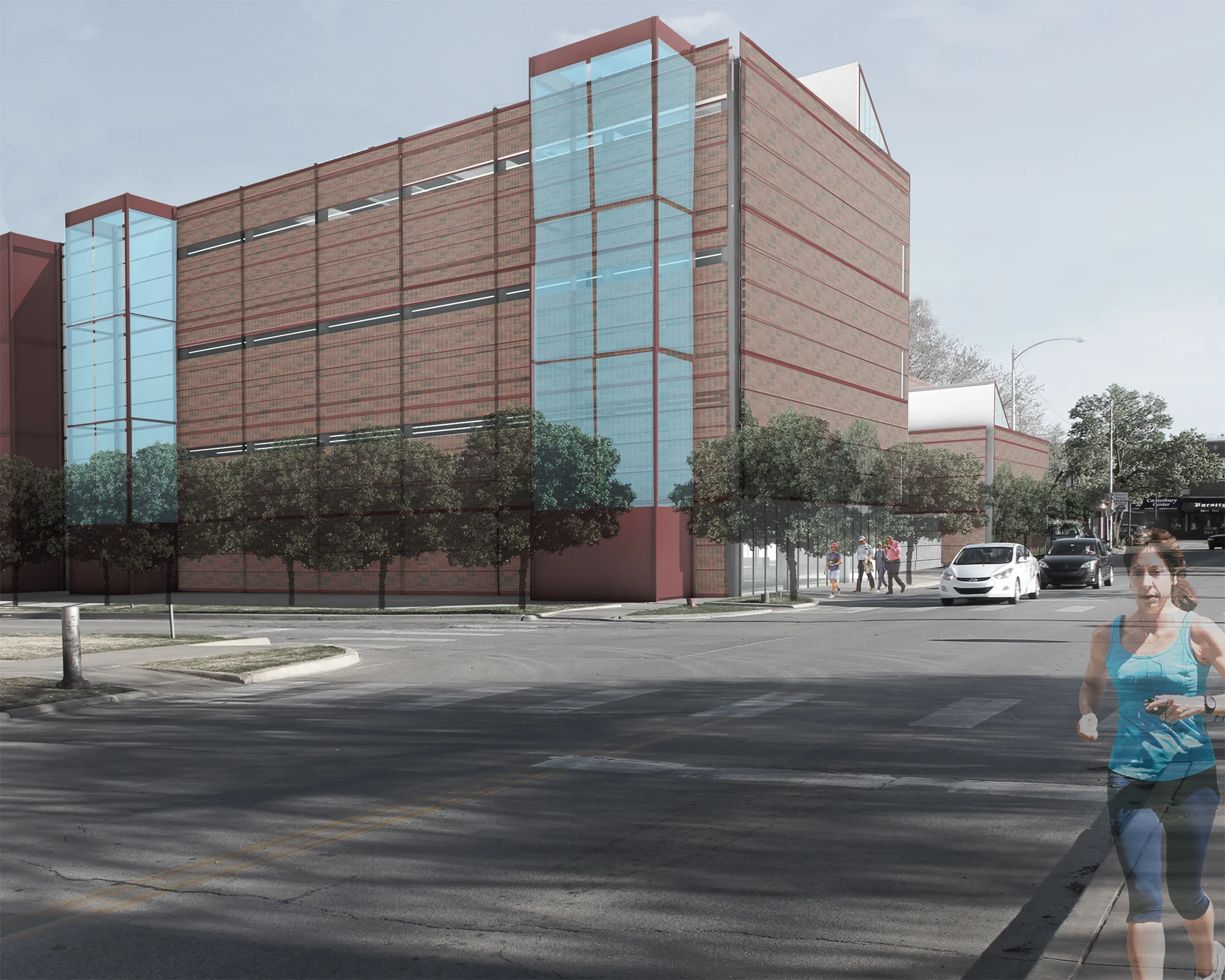 Exterior perspective