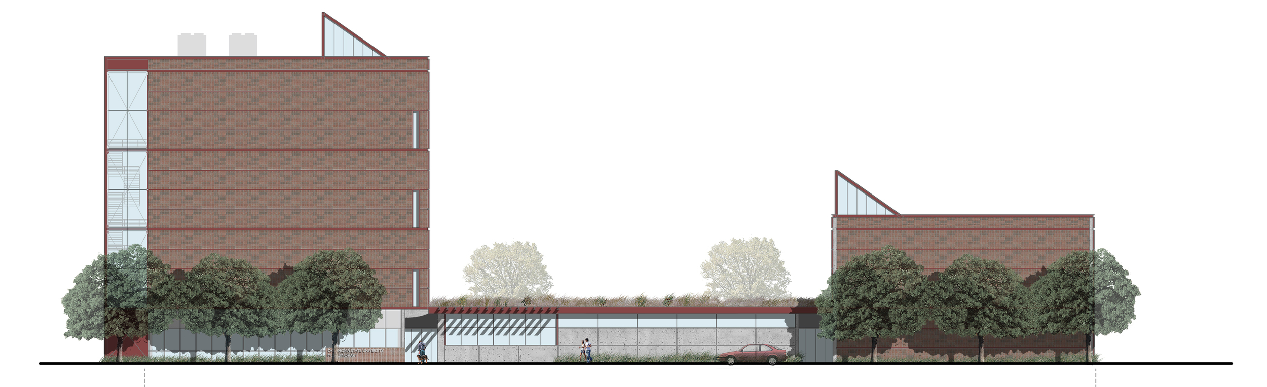 West elevation
