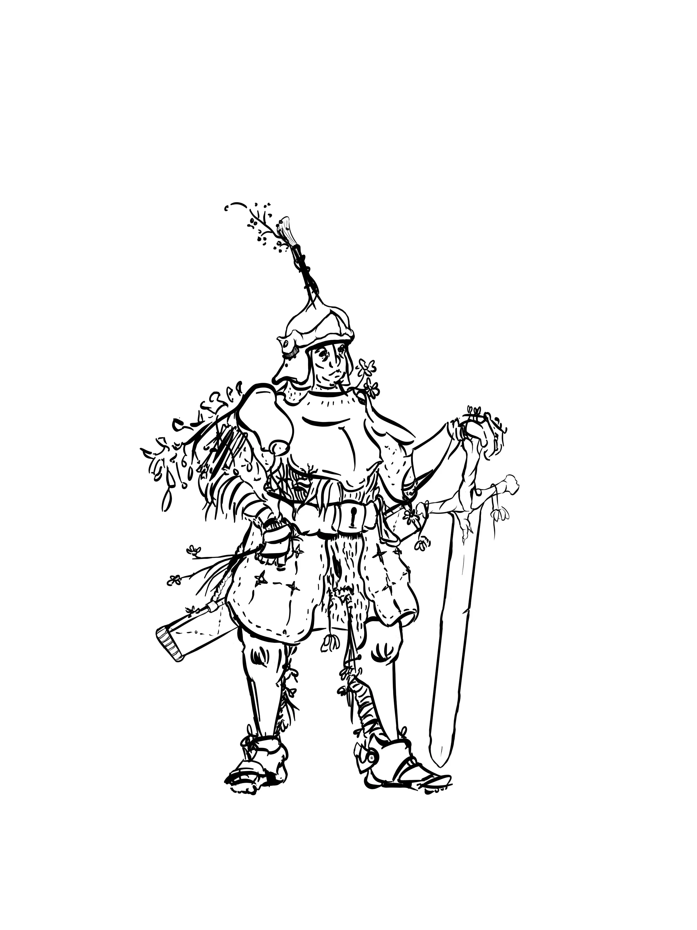 Forest Knight sketch