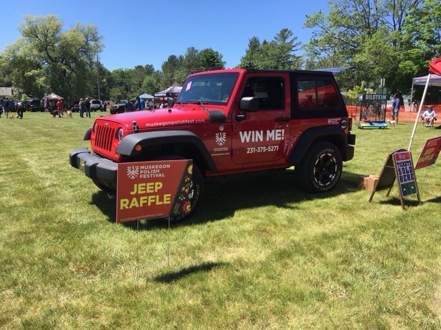 Jeep Raffle in person location!