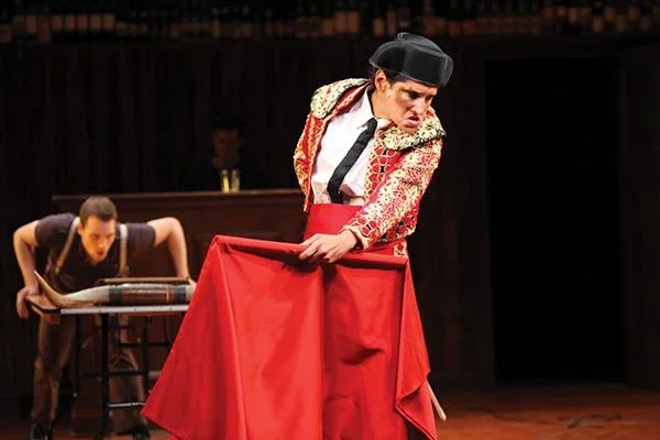 The Select (The Sun Also Rises) by Elevator Repair Service, 2011; directed by John Collins; photo credit Rob Strong