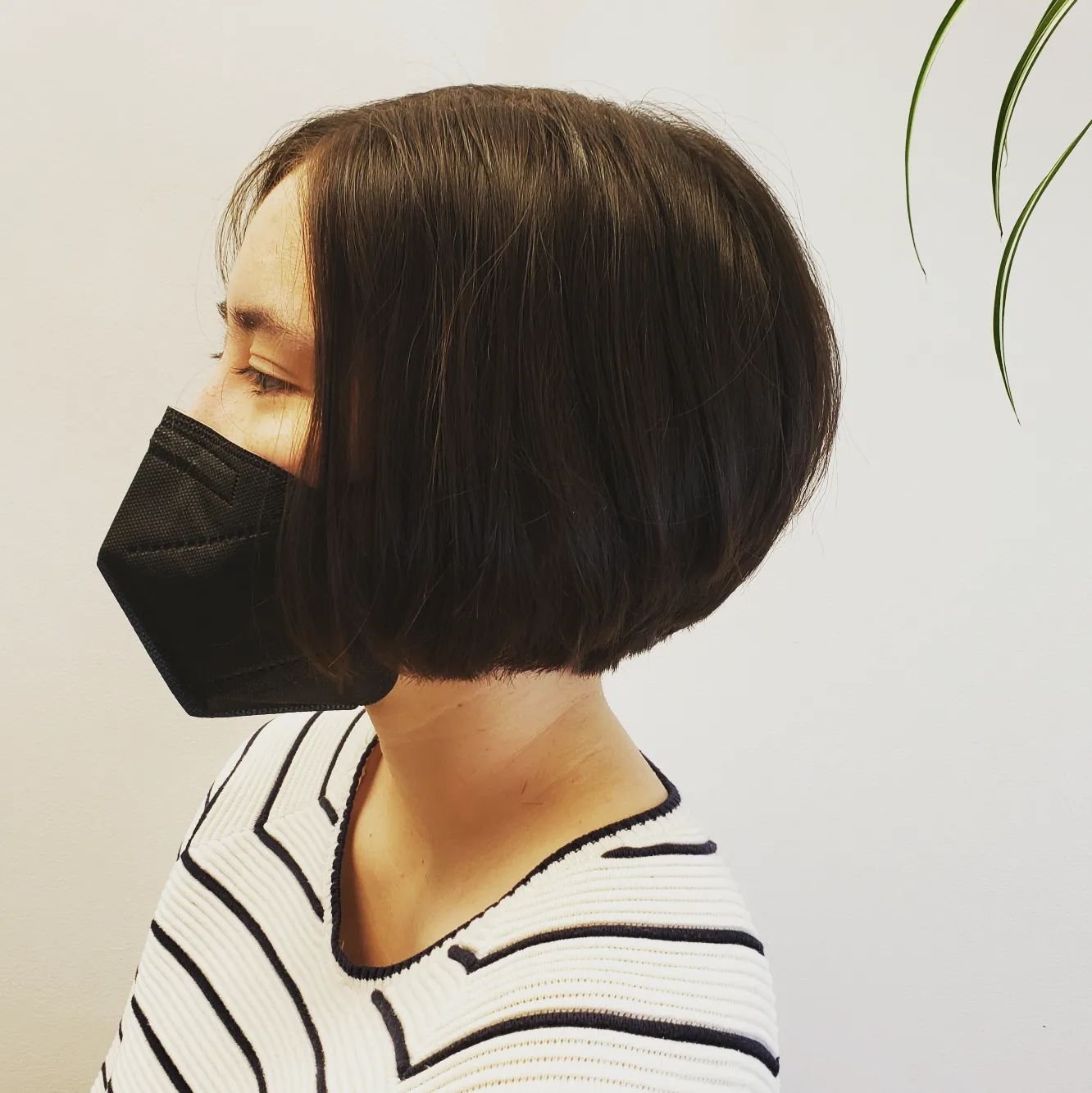 Summer precision cut! ❤🌞✂️

#brooklynhairsalon 
#summercut 
#bobhaircut 
#taperedcut