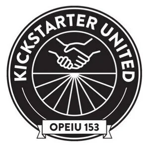 We support Kickstarter Untited! Stay updated on their efforts to unionize Kickstarter on Twitter @ksr_united