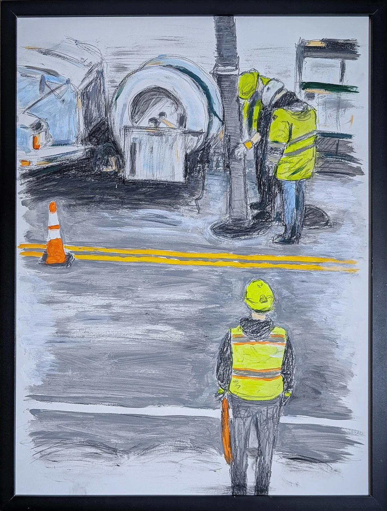 Road Crew - 18 x 24
