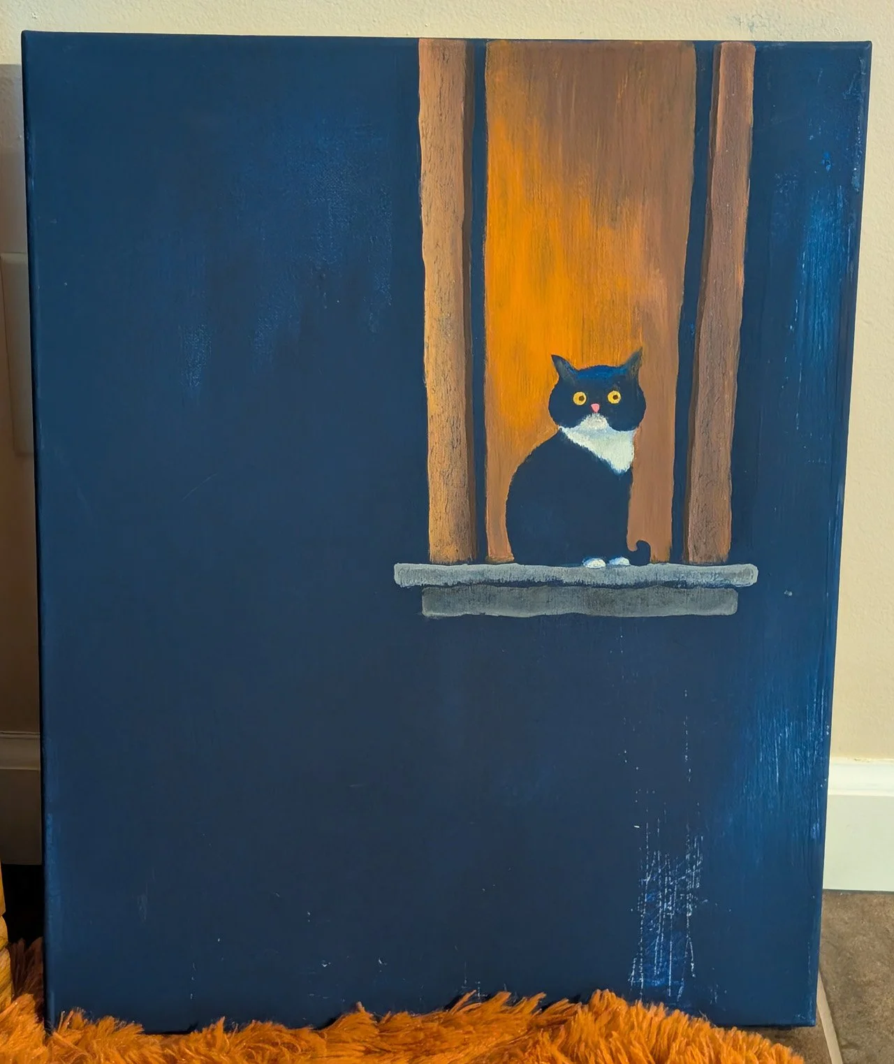 "Window Watcher" - 16 x 20 / Canvas