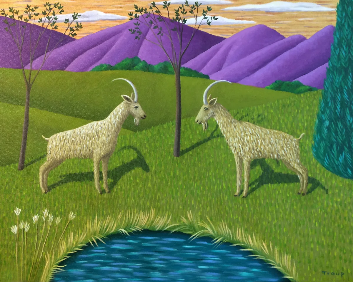 Two Goats Jane Troup