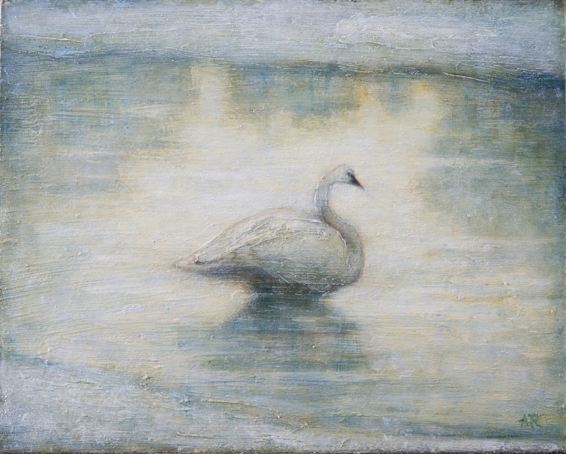 Winter Swans, 2020 - Painting 1
