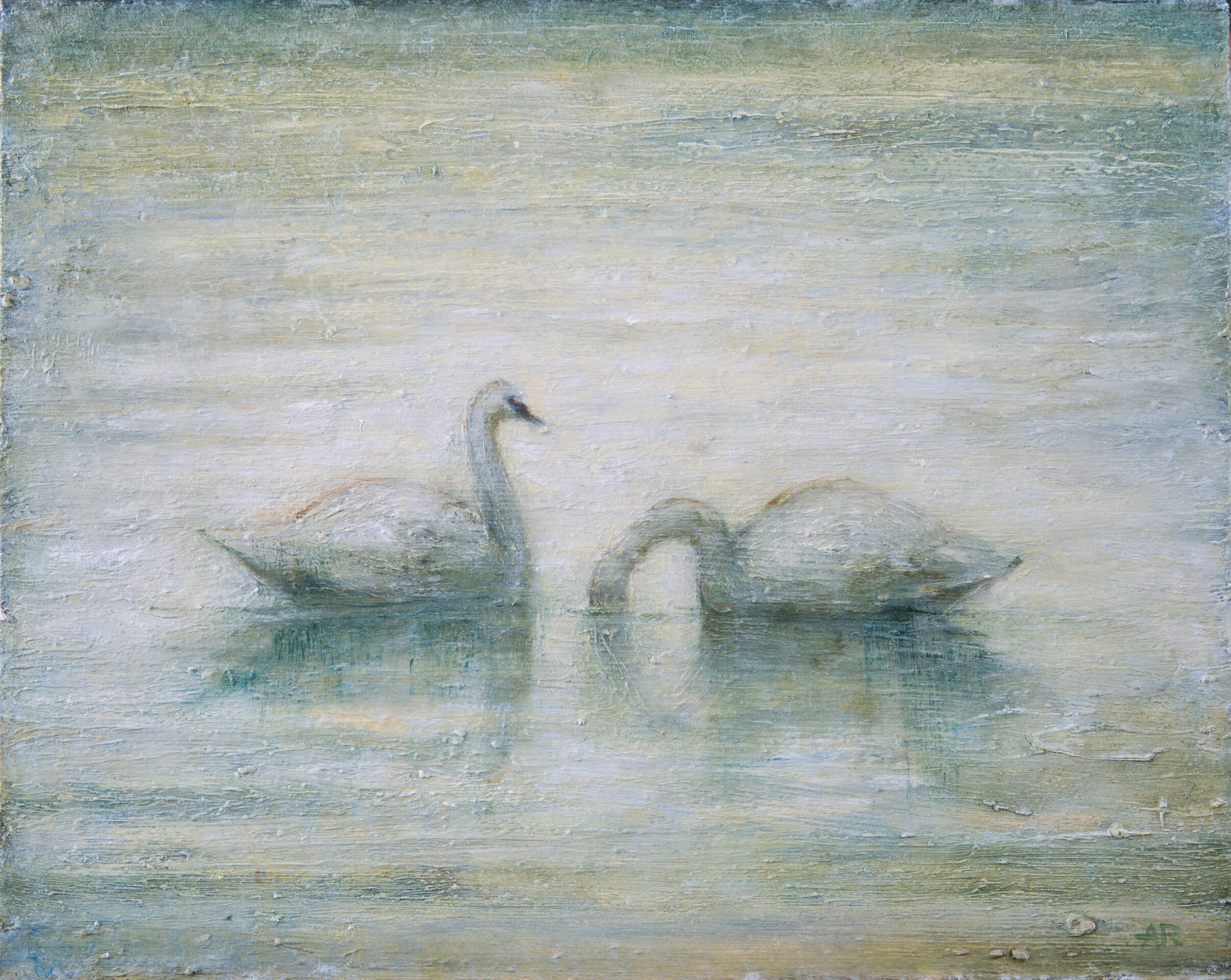 Winter Swans, 2020 - Painting 2
