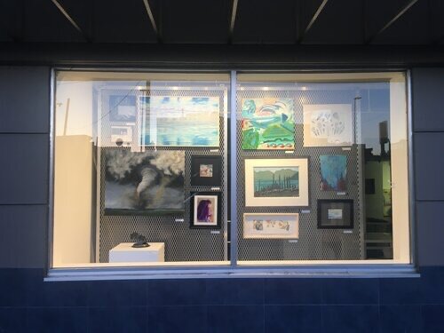  March &amp; April 2020 - Revolving window displays of  work in the Members Exhibition in lieu of viewing the exhibition in person. 