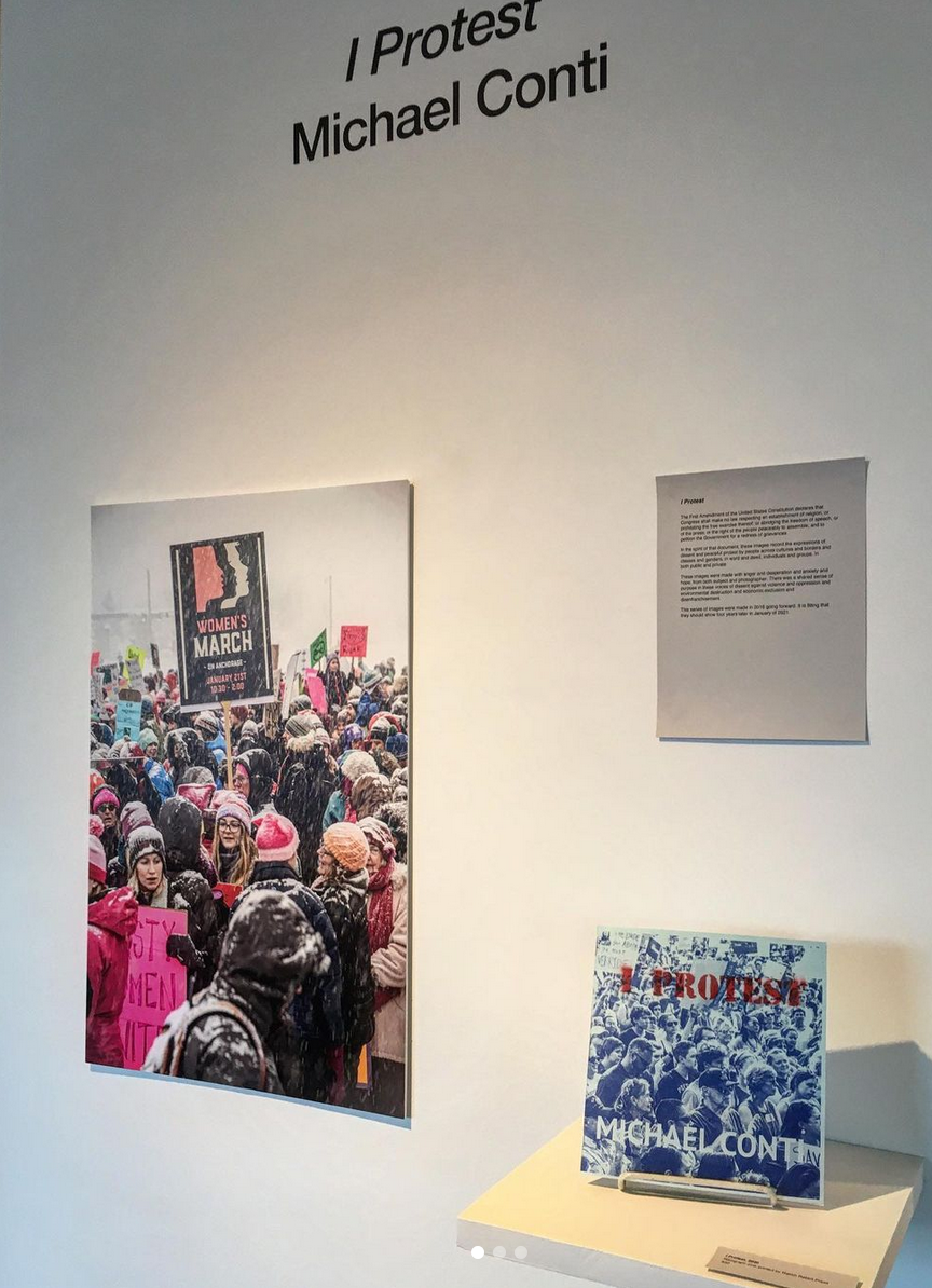  January 2021 - Center Gallery - Michael Conti -  I Protest  