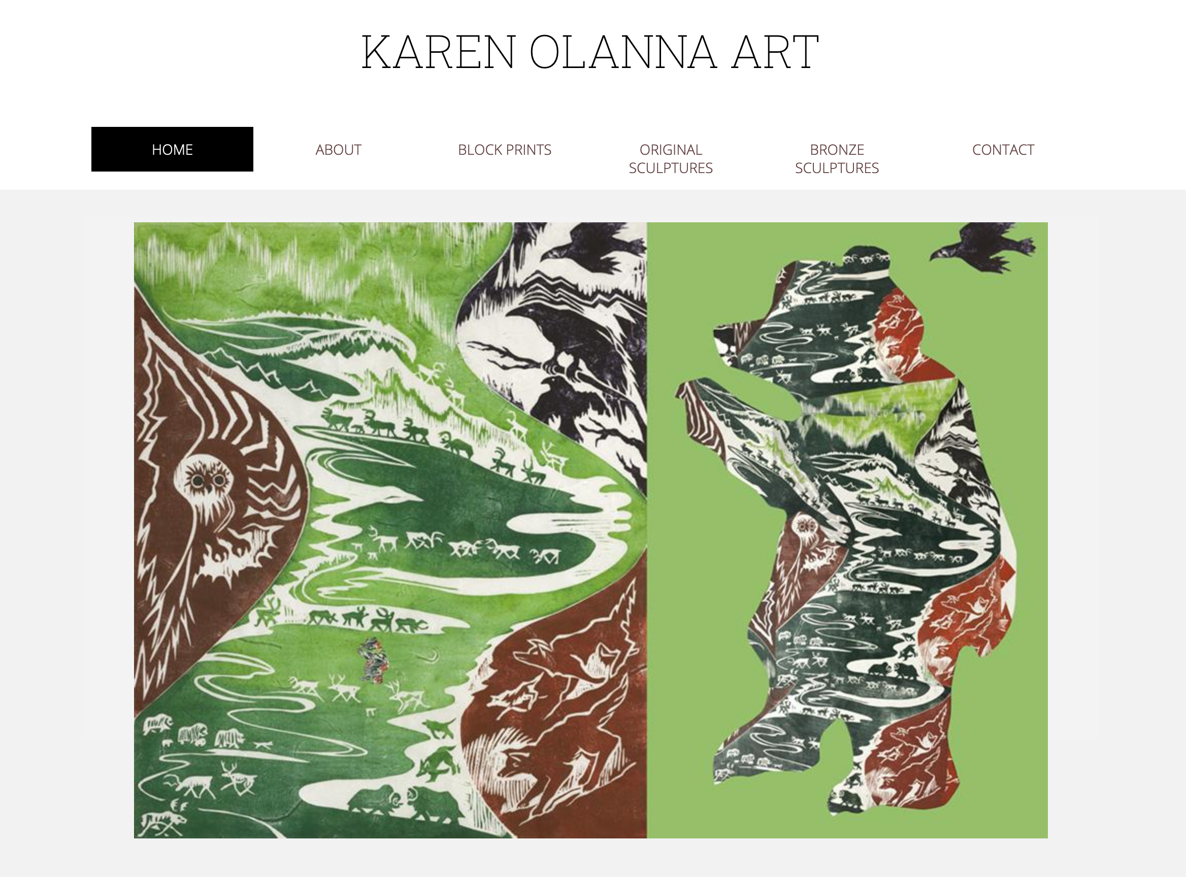  April 2021 - Center and South Galleries - Karen Olanna 