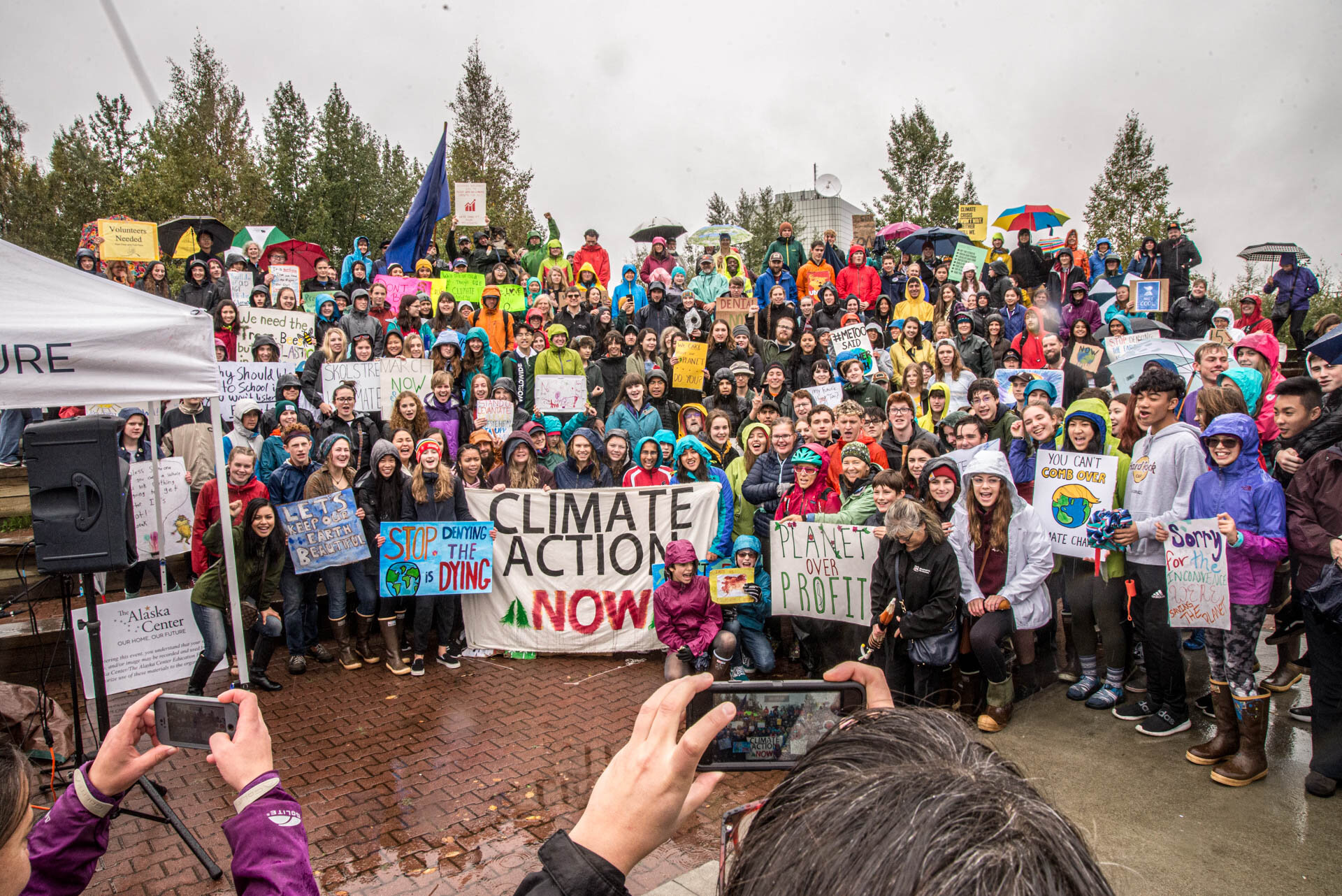 Student’s Climate Strike, Anchorage, Alaska, 2019