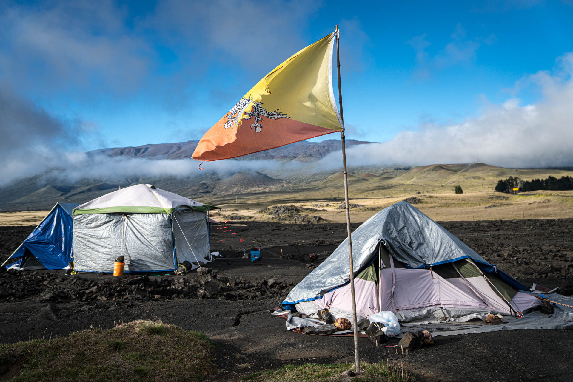 Occupy Mauna Kea, The Big Island of Hawaii, 2019