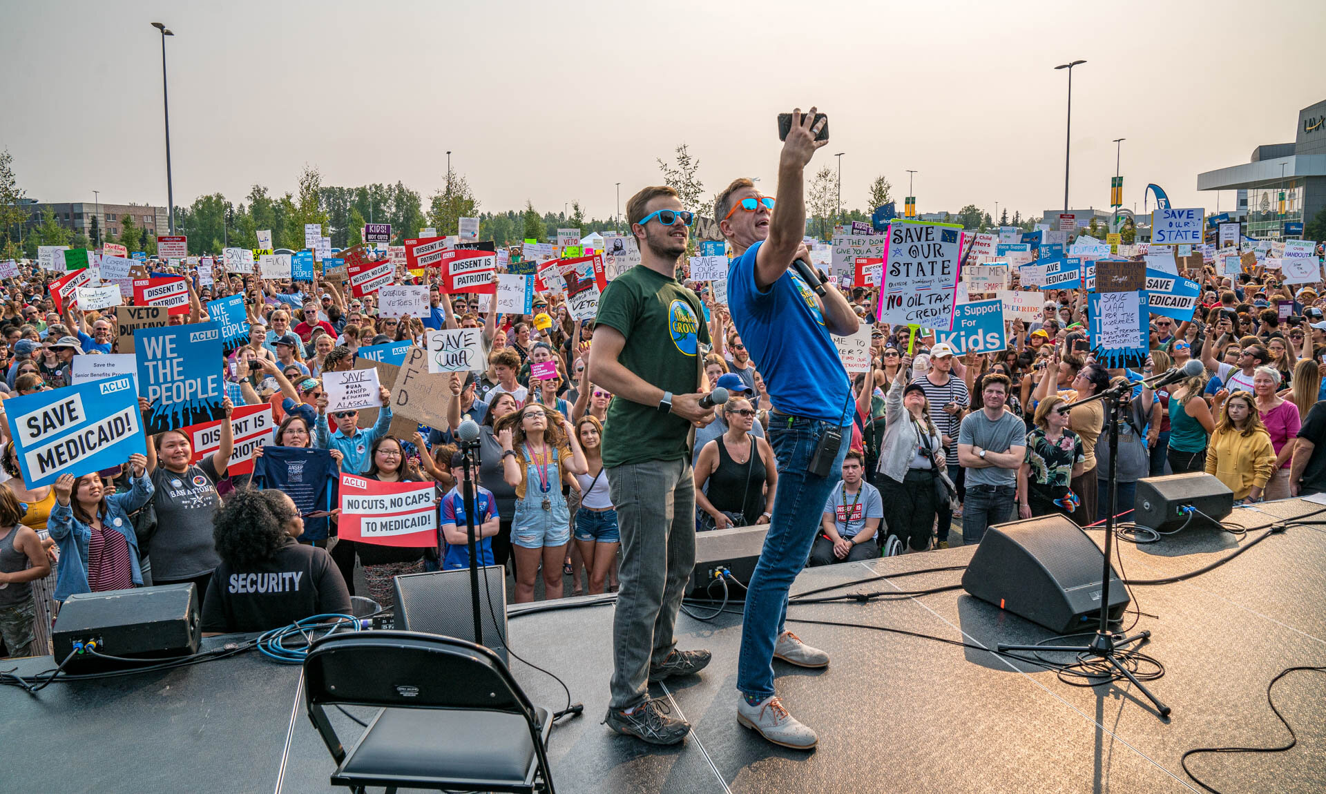 Selfie/Groupie, Override the Veto Rally, Anchorage, AK, 2019