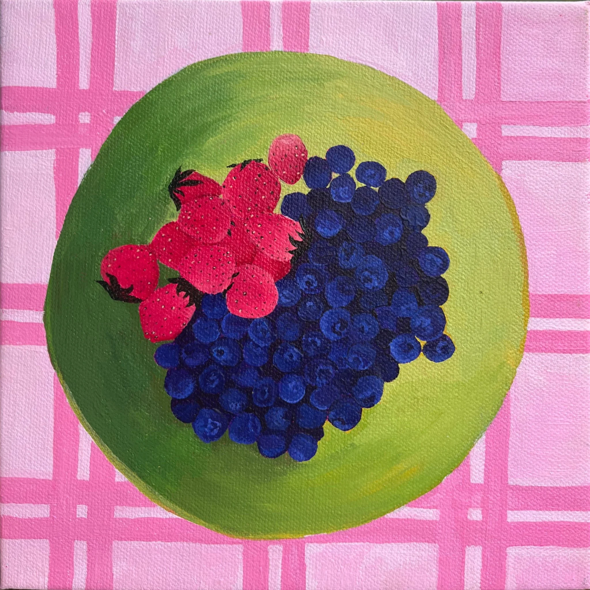 14. berries juicy, mouth full, face painted.JPG