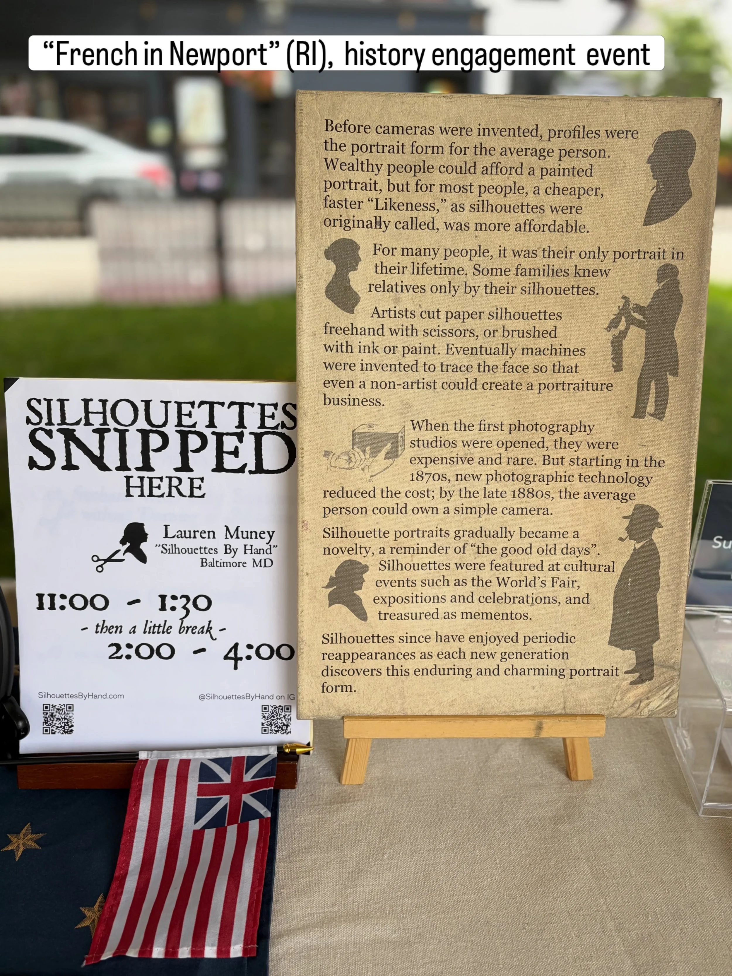 &ldquo;French in Newport&rdquo; is an annual tradition from the Newport Historical Society (@newporthistory ) and its partners at the National Park Service @warotrail and @nationalparkservice , providing an immersive public history event, helping vis