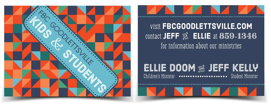 PUBLICITY 4X6 CARD FOR FBC GOODLETTSVILLE