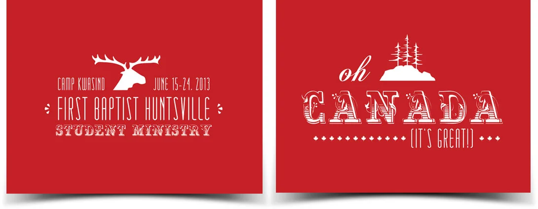 ARTWORK FOR CANADIAN MISSION TRIP