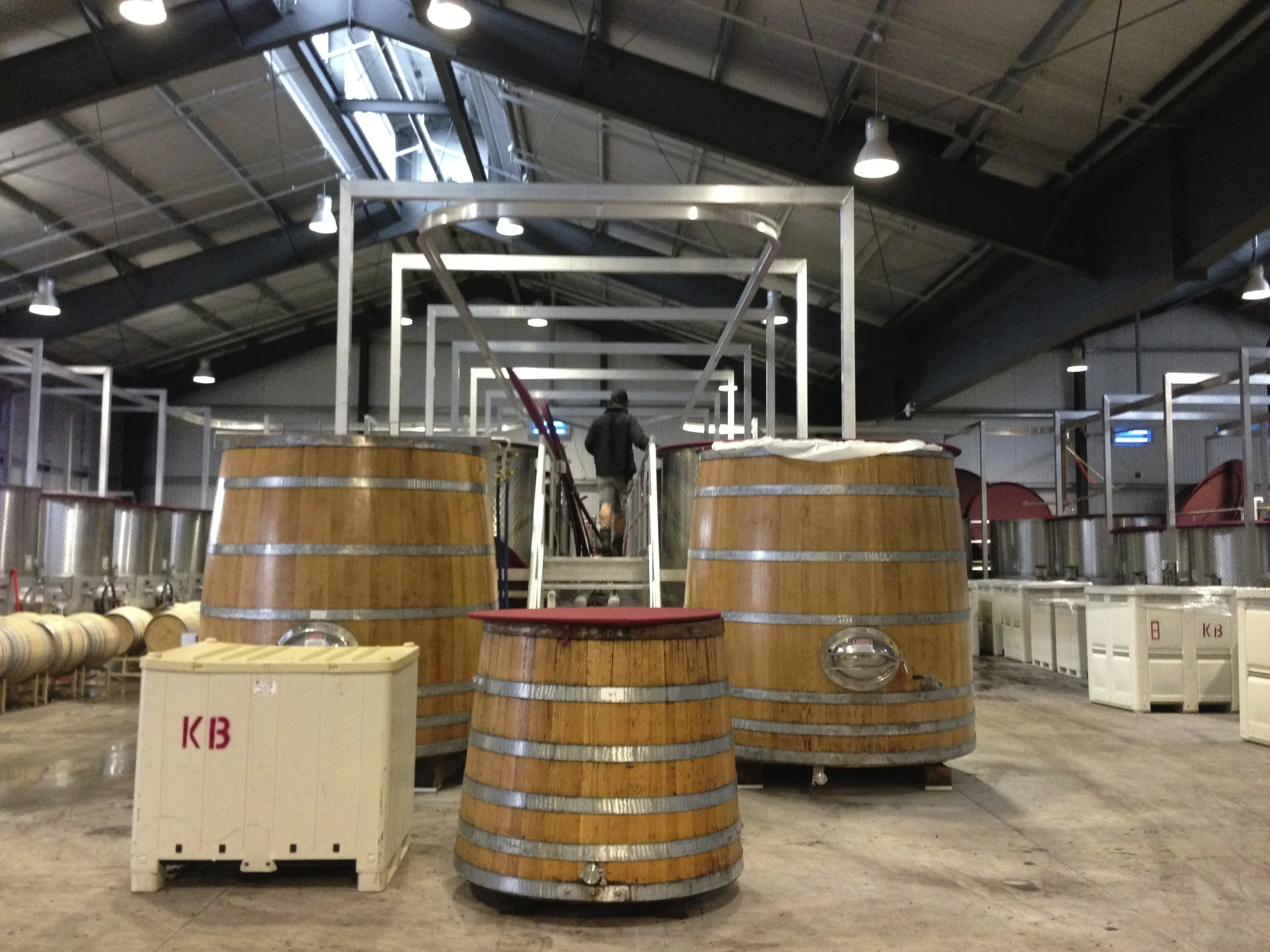 Fermentation barrels and tanks
