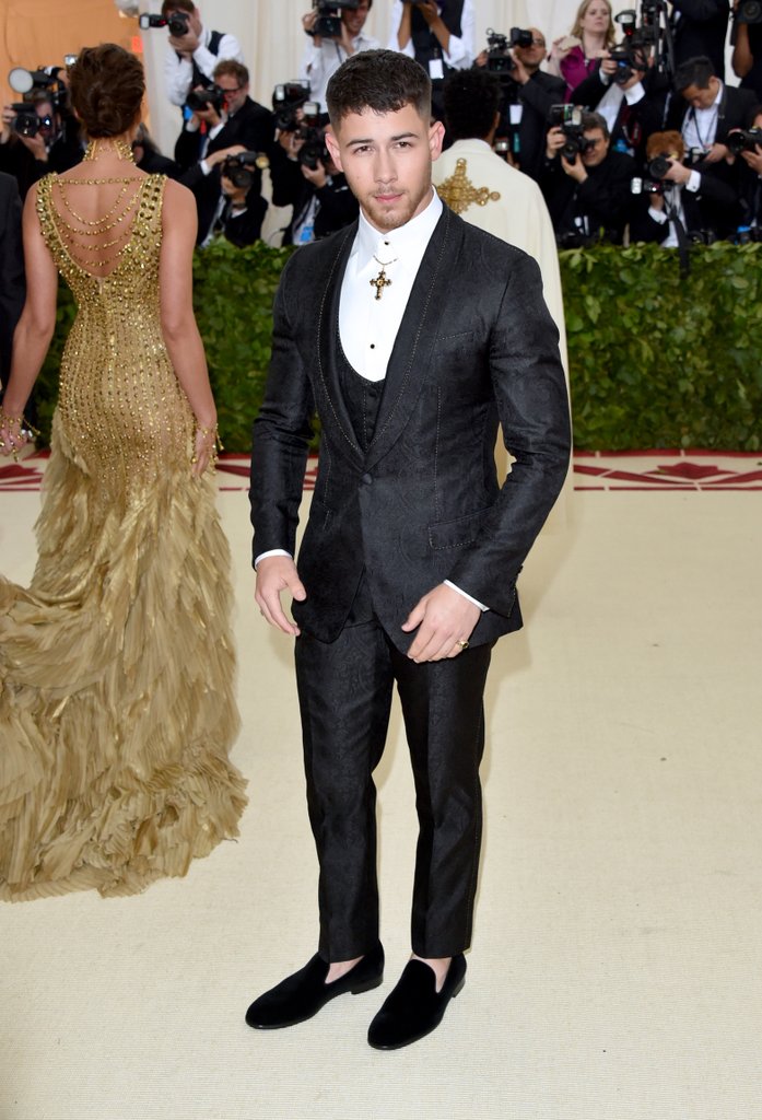 Nick Jonas in Dolce & Gabbana