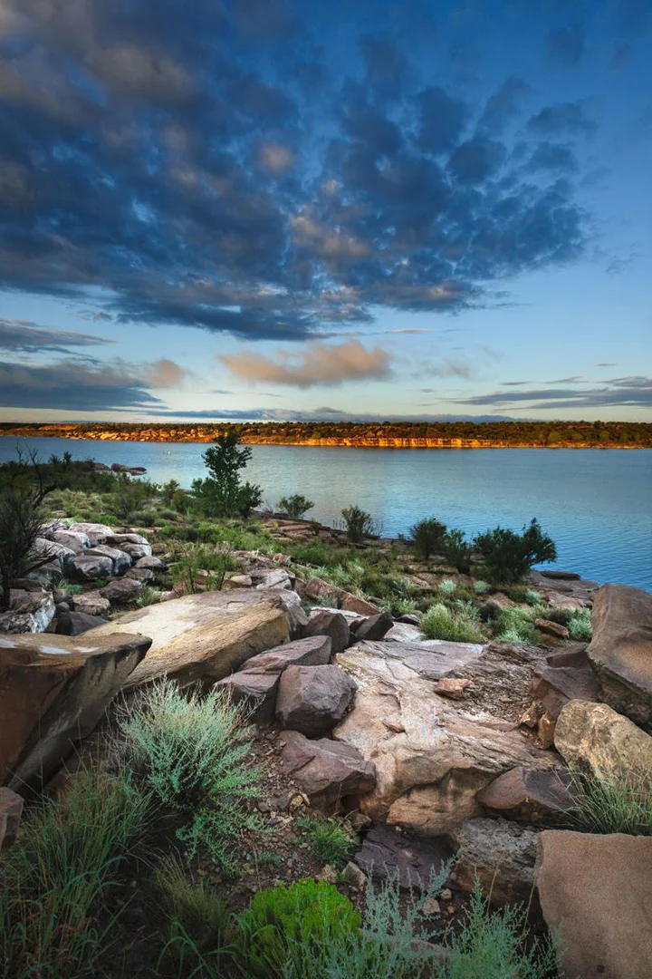 'Sunrise at Conchas', 2nd Place New Mexico State Parks, William Gardner