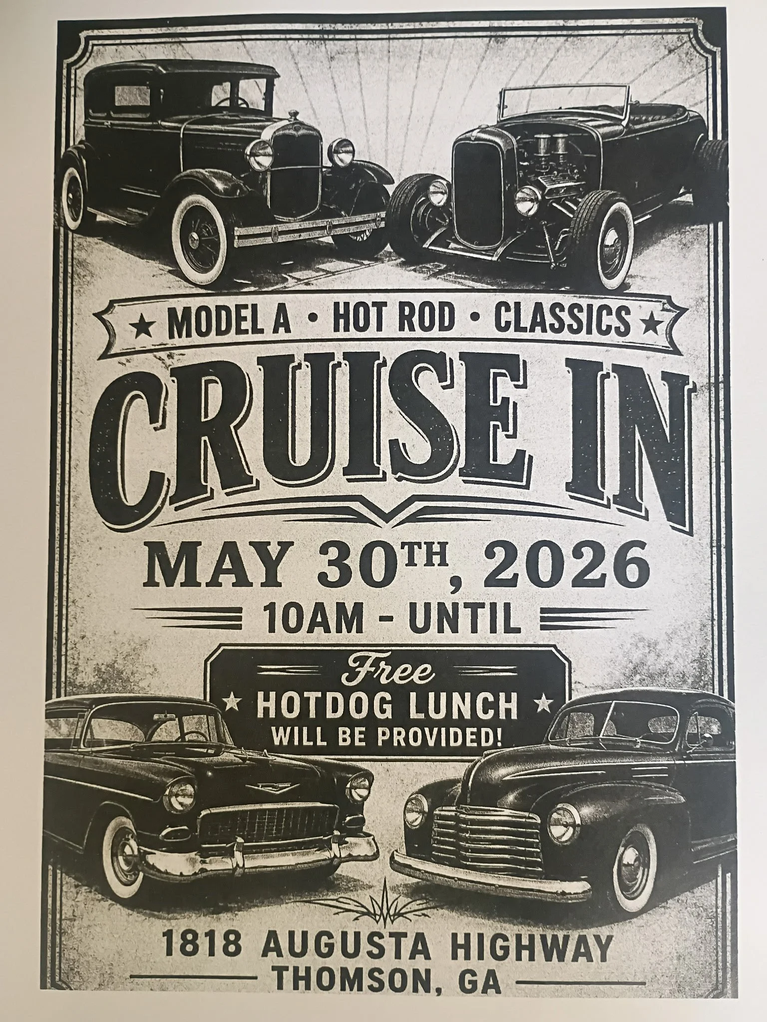 Model A Cruise In!- May 30th 2026