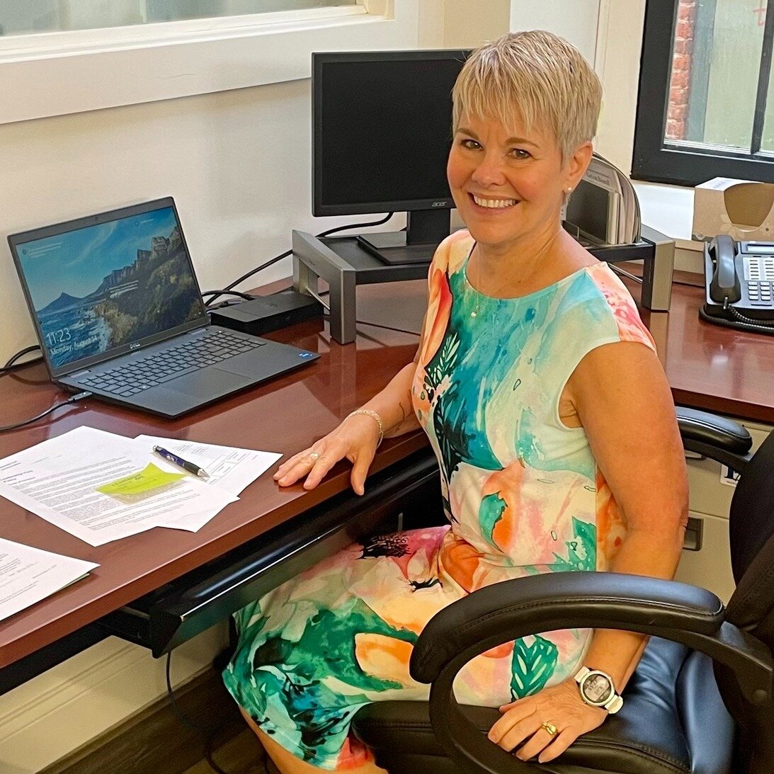 Let's give a warm welcome to our newest addition to the Leadership York family, Kim!

Kim is already leaving her mark on our organization in so many ways. From her dedication to enhancing our mentoring program to her invaluable assistance in deliveri