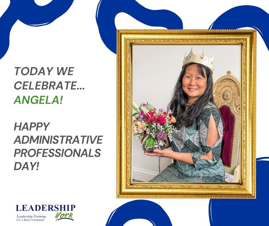 🌟 Happy Administrative Professionals Day! 🌟

Today, we celebrate the unsung hero who is often behind the scenes working to keep everything running smoothly!

She's incredibly smart and surprisingly sassy, she has a huge heart and always keeps it cl