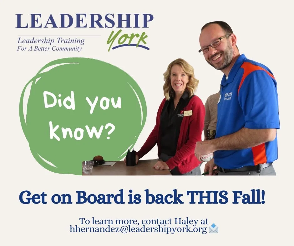Get On Board is back this fall &mdash; November 12!

Think speed dating&hellip; but for board service and nonprofit volunteering 👥✨

Connect with local organizations, discover causes you care about, and find your next opportunity to make a differenc