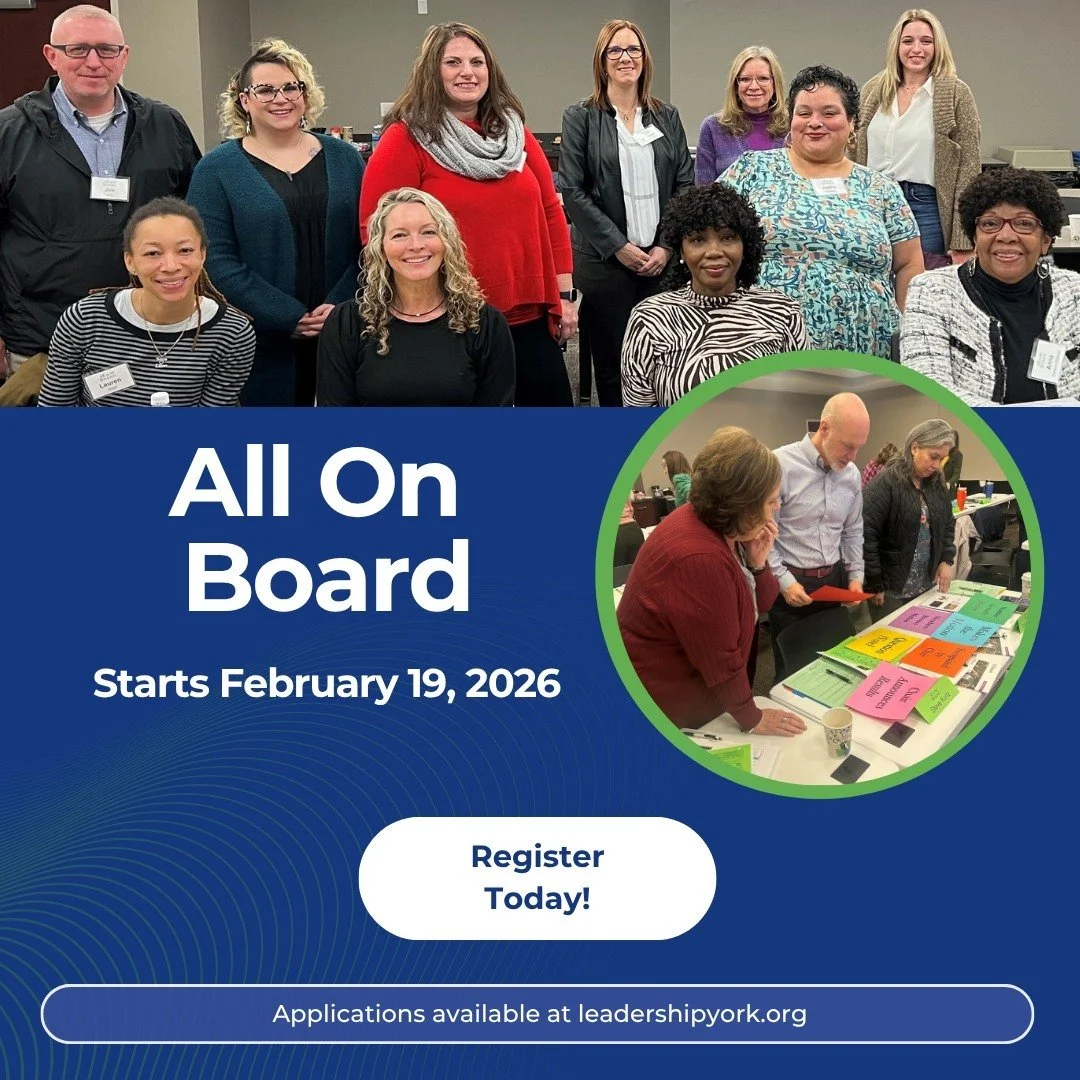 Applications are now open for two of our 2026 programs!

✨ All on Board &ndash; for current or future nonprofit board members ready to make an impact; sponsored by our friends at Doceo!

✨ Nonprofit Leadership Academy &ndash; for nonprofit leaders lo