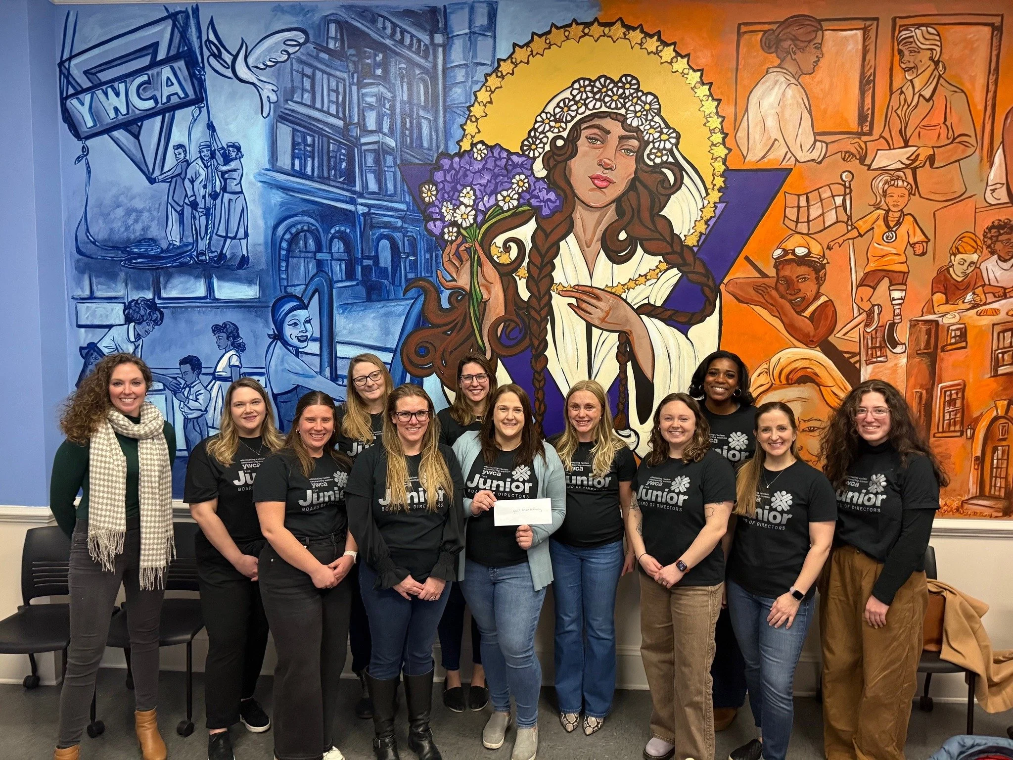 The Mentorship York Class of 2025 recently had the opportunity to pay it forward in a meaningful way!

The cohort was entrusted with a donation to award to a nonprofit creating lasting impact in our community. After a cohort vote, Katie Mahoney prese