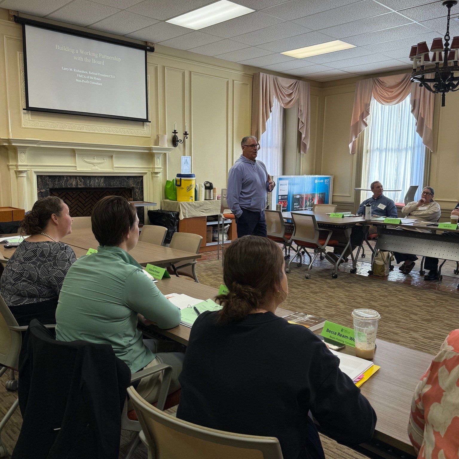 Strong nonprofits start with strong leadership and strong partnerships🤝

During session three of NLA participants explored the critical relationship between a CEO and their board, including roles, responsibilities, and strategies for building effect