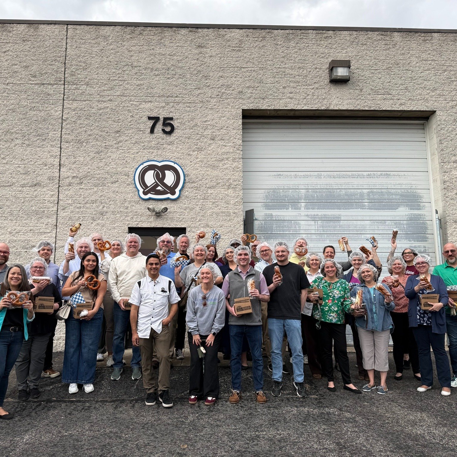 Who doesn&rsquo;t love pretzels?🥨

One of our most fun special tours each year is visiting @worldsbestpretzels, where participants got a behind the scenes look at this growing York County business, tried their hand at pretzel making, and of course s
