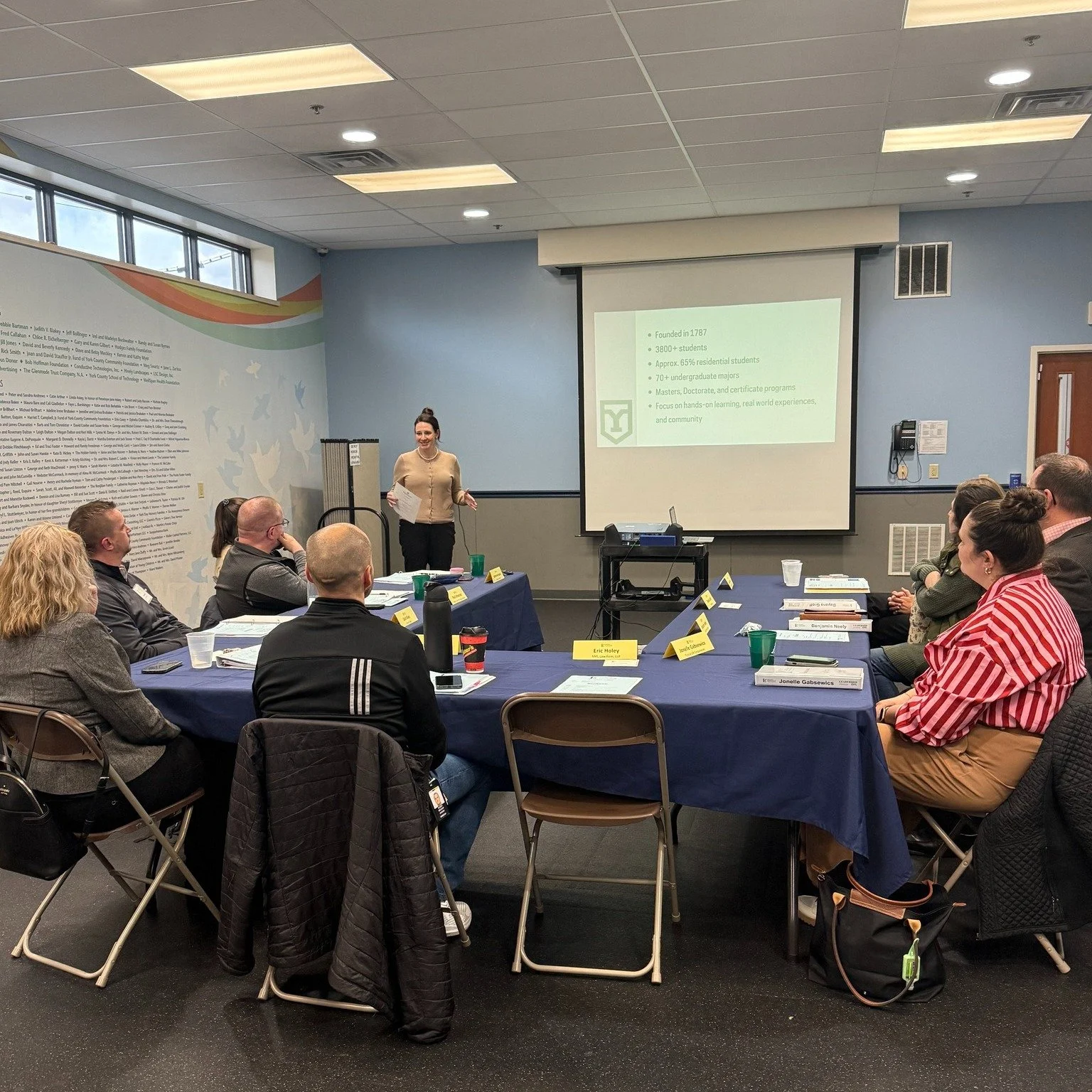 Exploring education from every angle 📚

Our Executive Connections class gathered at @yorkdayearlylearning for Session 3, learning about higher education, the trades, public education, and early childhood education in York County.

Thank you to our s