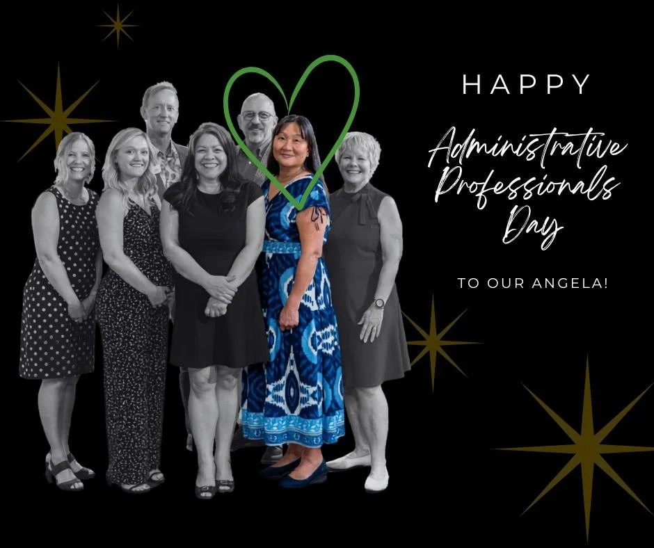 Happy Administrative Professionals Day to our Angela 💙

The one who keeps us organized, dots every i and crosses every t, and somehow always makes sure the numbers add up. She&rsquo;s the steady force behind it all and the reason everything runs as 