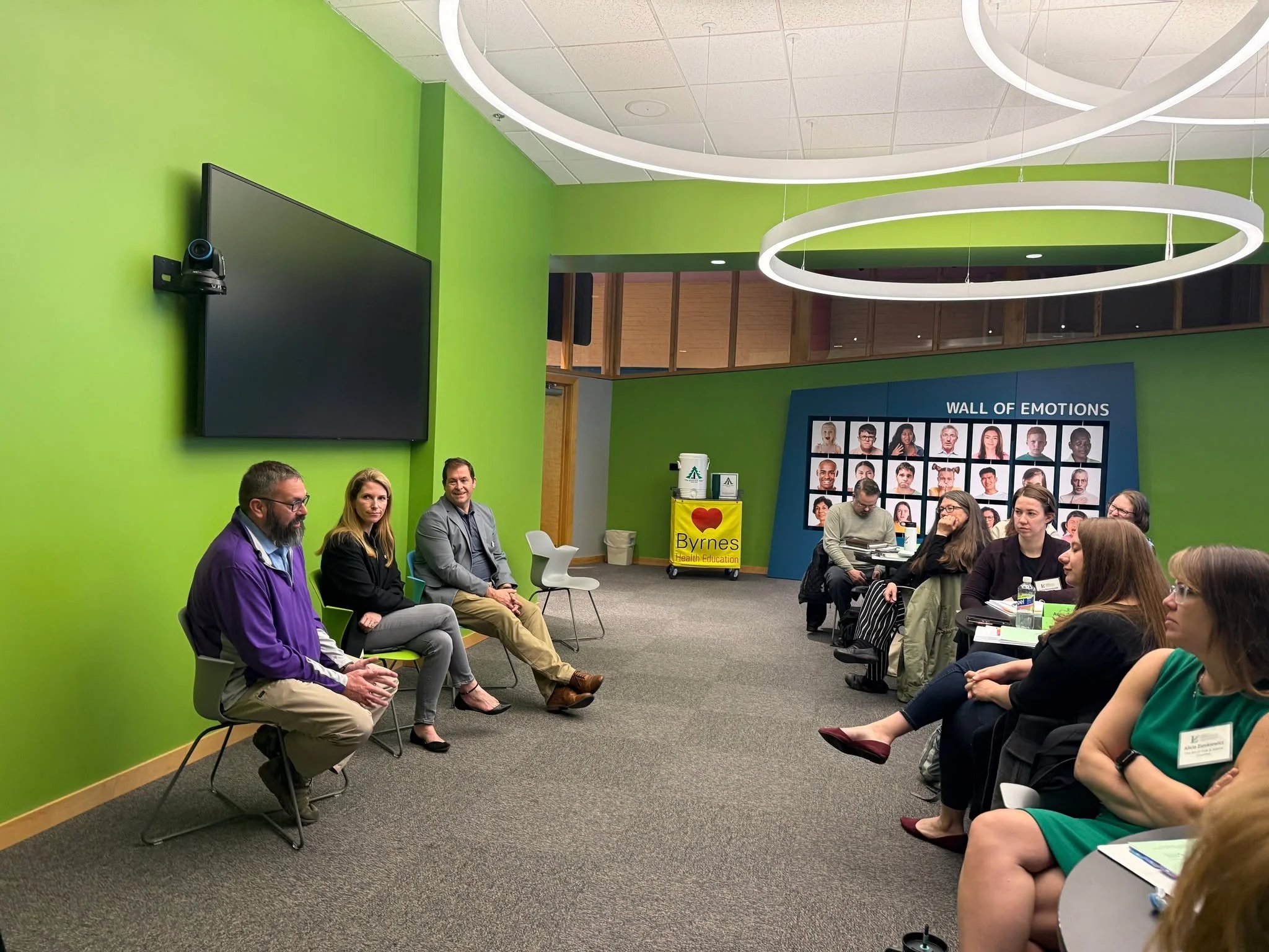 Session 5 of NLA was all about fundraising! Thanks to @byrneshealtheducation for hosting!💡

Shoutout to our amazing speakers:
✨ Jessica Brubaker, Founder, Keystone Kidspace
✨ Matt Dorgan, Founder, Building Bridges for Brianna
✨ Tom O&rsquo;Connor, D