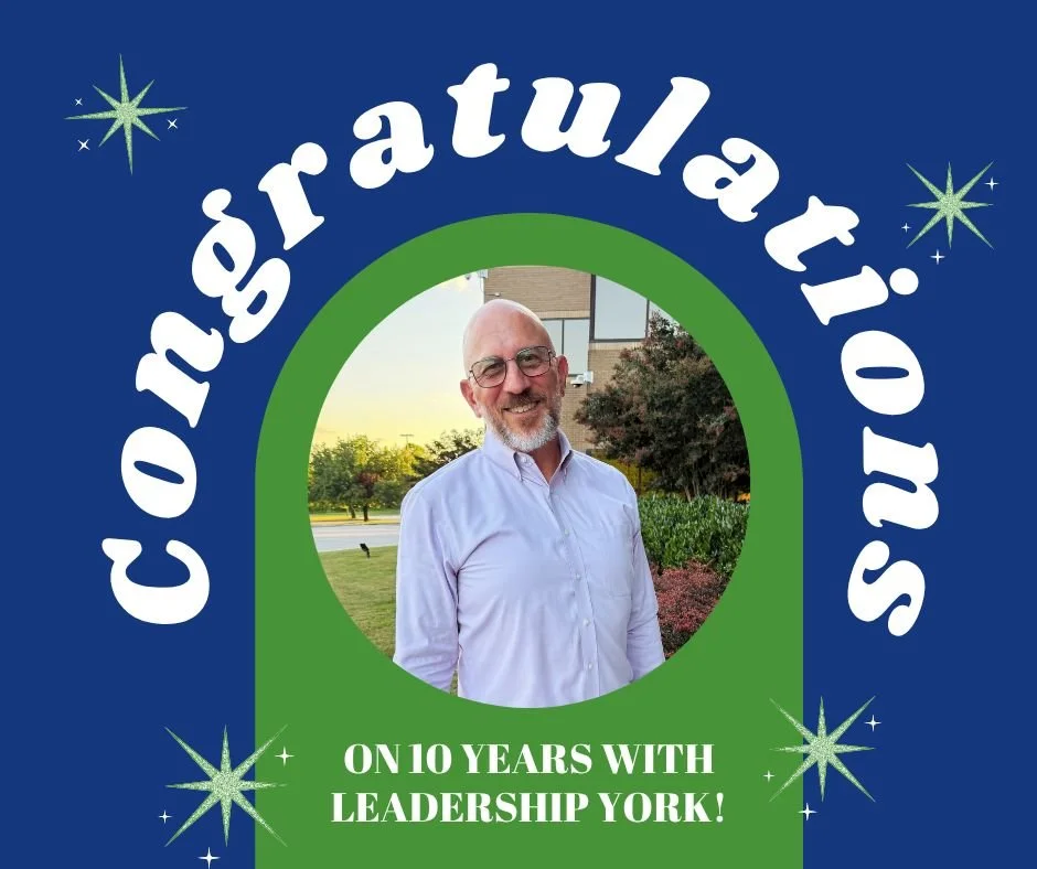 Today we&rsquo;re celebrating a decade of @kraiger68 at Leadership York 👏

Known for his impeccable style, incredibly detailed emails, unmatched organization, love of all things Taylor Swift, and the tears he sheds at every graduation, Kraig has bec