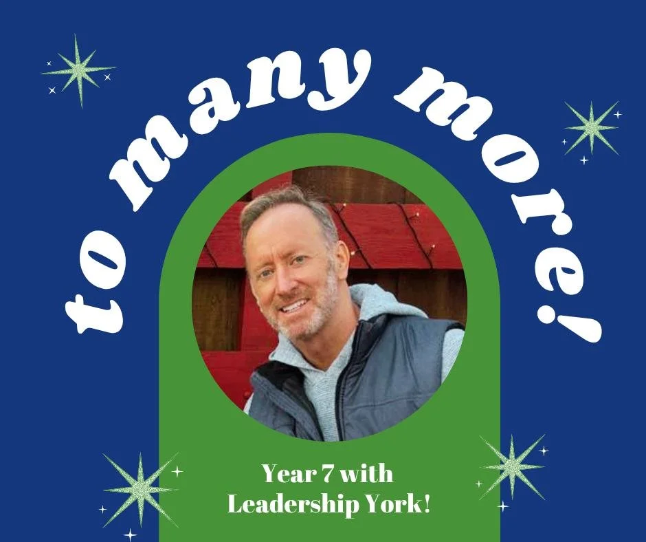 This week, we're celebrating another special guy at LY! 

Funny, witty, kind, and always ready to make us laugh, Eric brings so much joy to the Leadership York team. Whether he&rsquo;s advocating for inclusivity, supporting youth, or showing up in a 