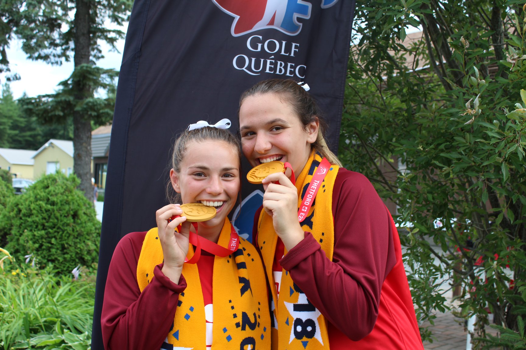 Frédéric et Catherine remportent la médaille d'or