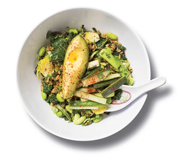 The Green Monster grain bowl at Myers and Chang, South End, Boston, MA Photograph by Jared Luzia