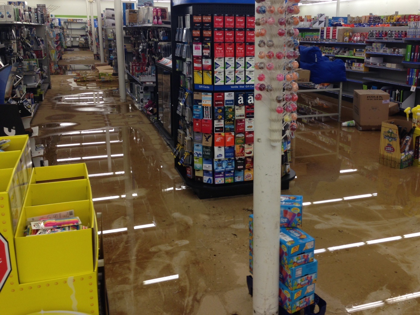   It is important to have proper dehumidification to prevent secondary damage  